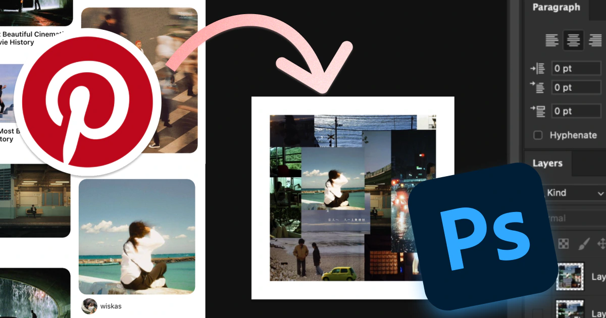 How to Make a Moodboard with Pinterest + Photoshop (Step by Step Tutorial)